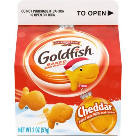 Goldfish Holiday Cheddar Crackers, 2 oz - Smith’s Food and Drug