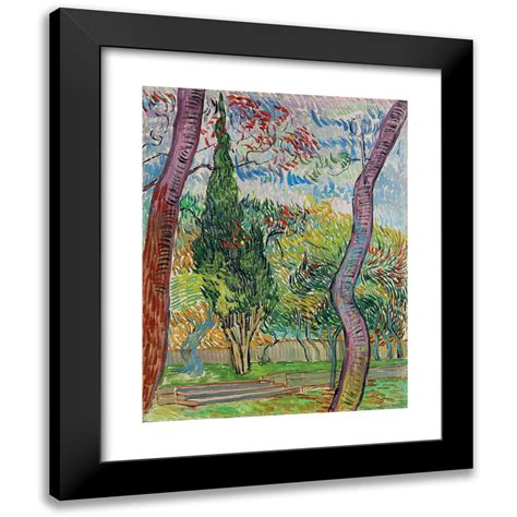 Vincent Van Gogh 15x18 Black Modern Framed Museum Art Print Titled