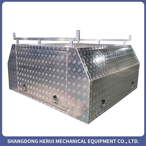 Custom High Quality Pickup Tool Box Aluminum Aluminium Ute Canopy Tool