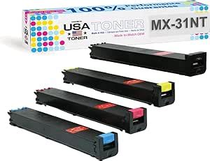 Amazon MADE IN USA TONER Compatible Replacement For Sharp MX31NT