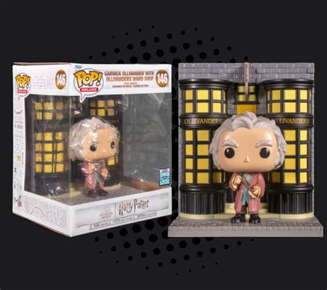 Funko Pop Deluxe Harry Potter Garrick Ollivander With Ollivanders