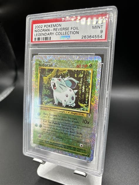 Pokémon TCG Nidoran Legendary Collection 82 110 Reverse Holo Common for