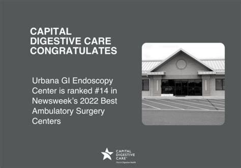 Urbana Gi Endoscopy Center Ranked On Newsweeks 2022 Best Ambulatory Surgery Centers Capital