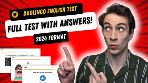 2024 Duolingo English Test Full Test With Answers 1 Youtube