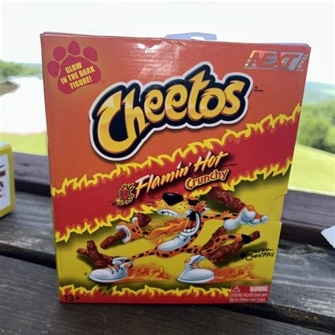 Jada Toys Cheetos CHESTER CHEETAH Flamin Hot Figure NIB Glow In The Dark EBay
