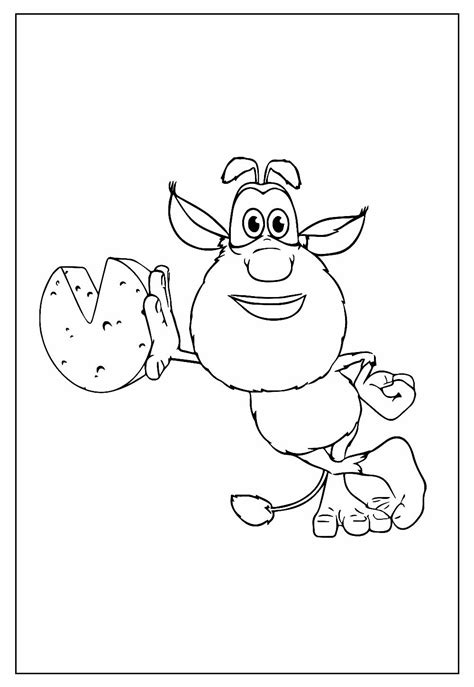 Desenhos Do Booba Para Colorir Bora Colorir