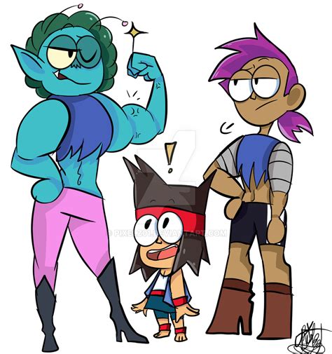 O.K KO genderswap by pixelz01 on DeviantArt