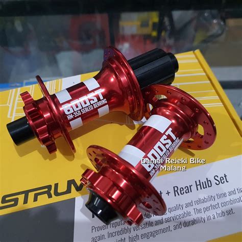 Jual Hub Freehub Strummer HM 350 MT 350 32H QR TA Boost Shopee Indonesia