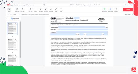 Orea Form 401 Schedule B Fillable Printable Forms Free Online