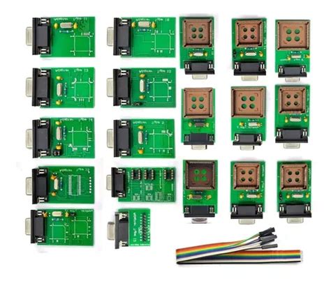 Kit 19 Adaptadores Eeprom Micro Db9 Para Programador Upa Usb En Venta