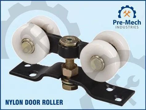 White X Nylon Door Wheels