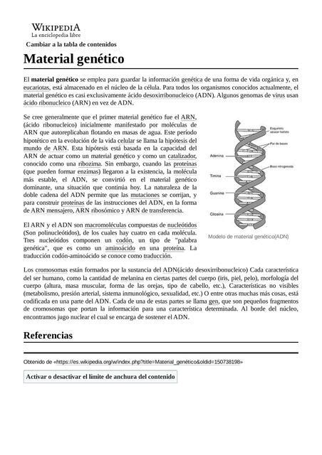 Material Gen Tico Aprende Todo De Medicina Udocz