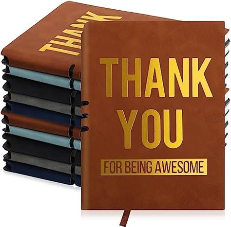 Amazon Kosiz Pack Thank You Gifts Leather Journals Bulk