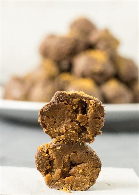 No Bake Biscoff Truffles Recipe Minela Bakes Sweet Treats Recipes