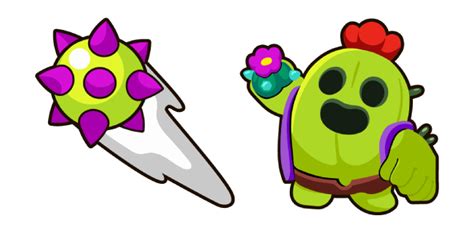 Brawl Stars Spike курсор пак Custom Cursor