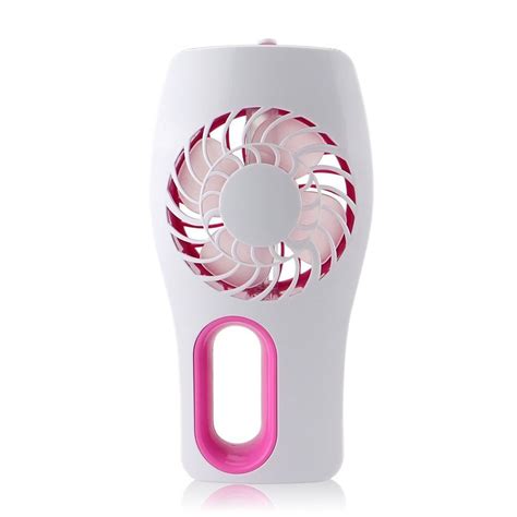 Monilon Mini Misting Fan Portable Cooling Humidifier Usb Rechargeable Hydrating Fan With Built