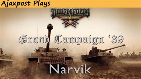 Panzer Corps Grand Campaign 39 Narvik Replay Youtube