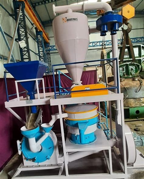 Semi Automatic Stainless Steel PVC Pulverizer Machine For Industrial