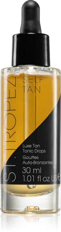 St Tropez Self Tan Luxe Tan Tonic Drops Self Tanning Drops For The Face