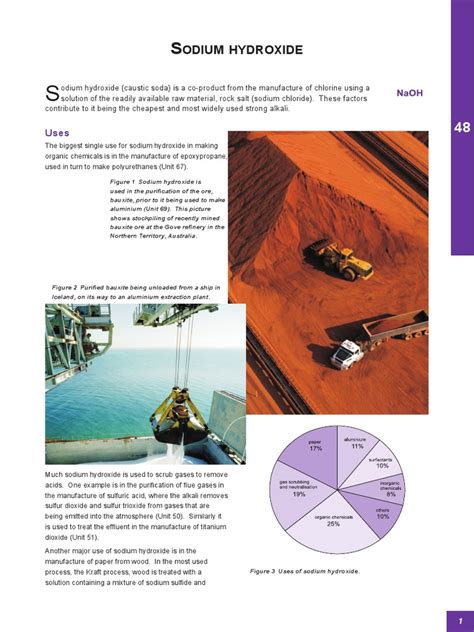 Sodium Hydroxide | PDF | Sodium Hydroxide | Sodium Chloride