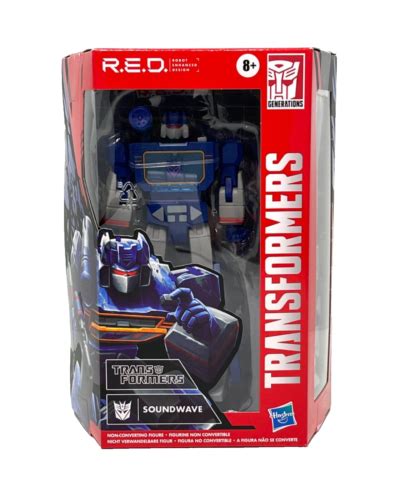 Hasbro Transformers Generations R E D Soundwave Action Figure Brand