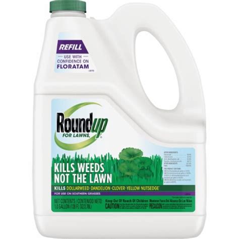 Roundup For Lawns Gal Ready To Use Refill Southern Formula Weed