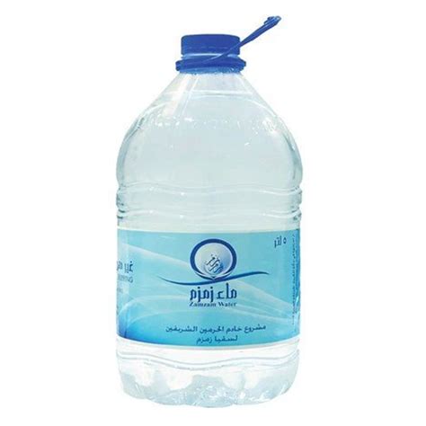 Zamzam Water From Makkah 5 Litre Etsy