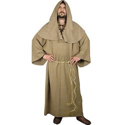 WWII Gear - Medieval Monks Robe and Hood Set