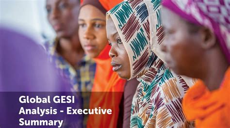 The Global Gender Equality And Social Inclusion Gesi Analysis — A