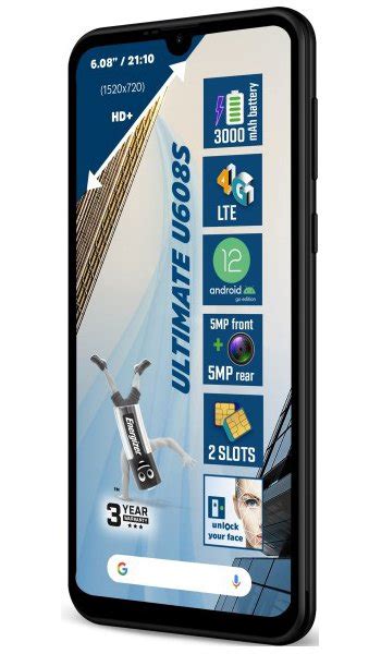 Energizer Ultimate U608s Specs And Features