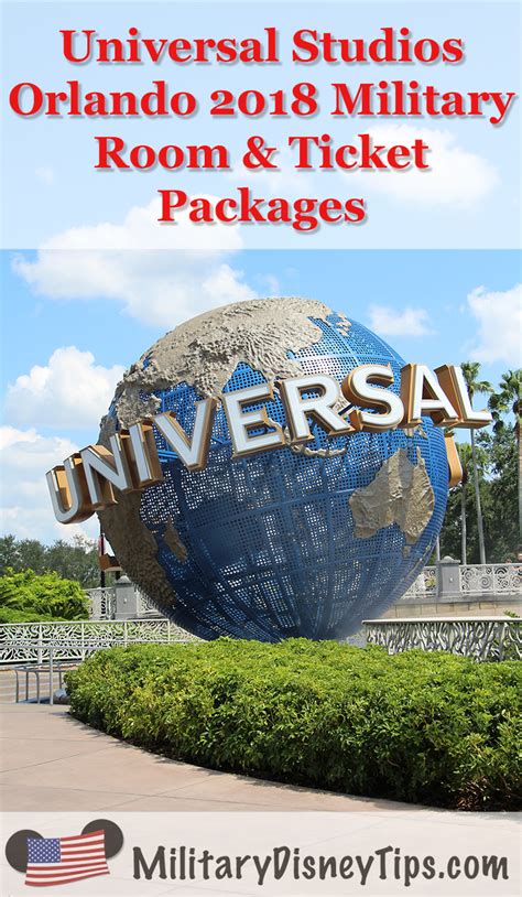 2018 Universal Studios Orlando Military Room and Ticket Packages ...