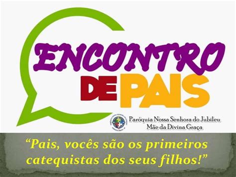 Encontro Os Pais Catequese PPT