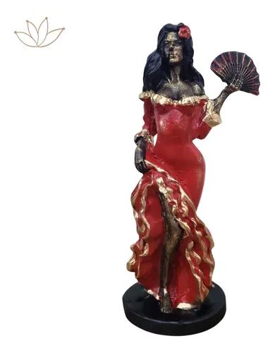 Imagem Pomba Gira Umbanda Candomble Escultura 23cm Frete grátis