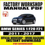 BMW SERIES X3 F25 2010 2017 Manual Service Repair PDF