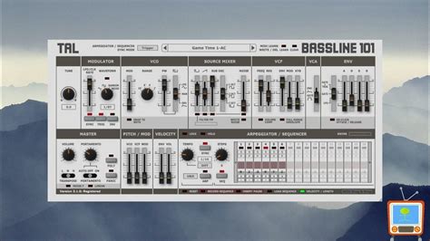 Tal Bassline 101 Vst Synth Demo Play Only Youtube