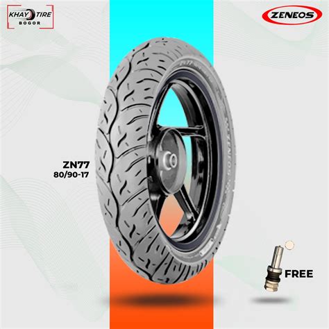 Jual Ban Motor Bebek ZENEOS ZN77 80 90 Ring 17 Tubeless Shopee