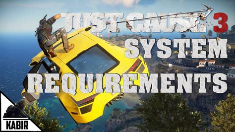 Just Cause 3 System Requirements Youtube