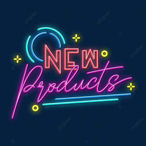 Neon Sign Effect Vector Hd Images Vector New Products Neon Sign Effect