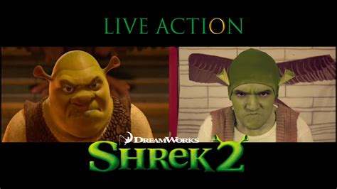 Shrek 2 Cena Familiar Live Action Youtube