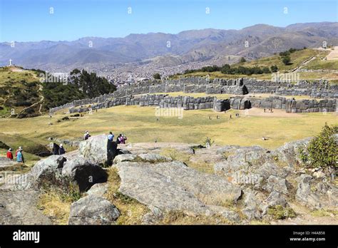 Peru, Cusco, Sacsayhuaman Stock Photo - Alamy