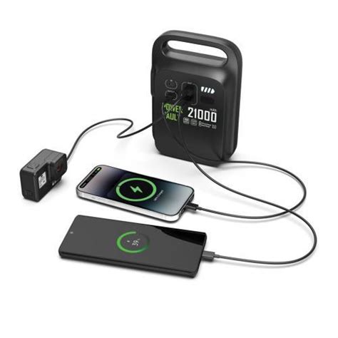 Power Vault RCS Rplastic 21000 MAh Portable Power Station