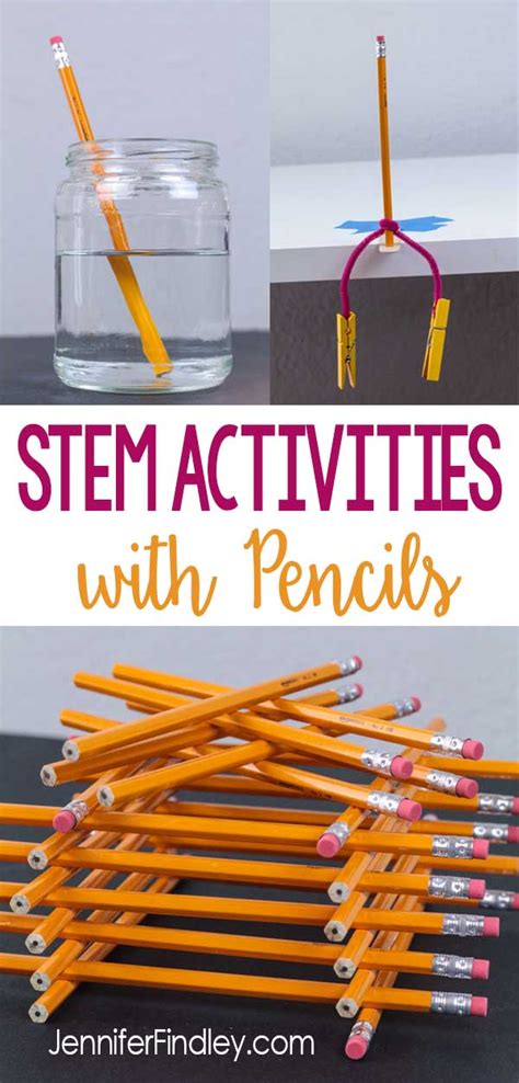 STEM Activities with Pencils - Teaching with Jennifer Findley