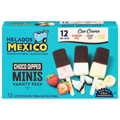 Helados Mexico Helados Mexico Ice Cream Bars Premium Strawberry