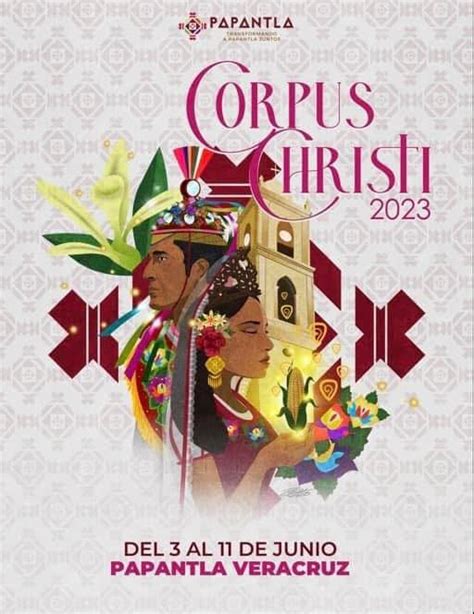 Programa Feria de Corpus Christi Papantla 2023 Ferias de México y Eventos