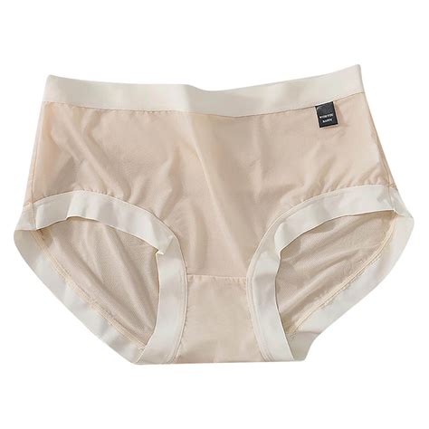 Scsalgin Seamless Underwear For Women No Show Panties Invisibles Briefs Soft Stretch Bikini