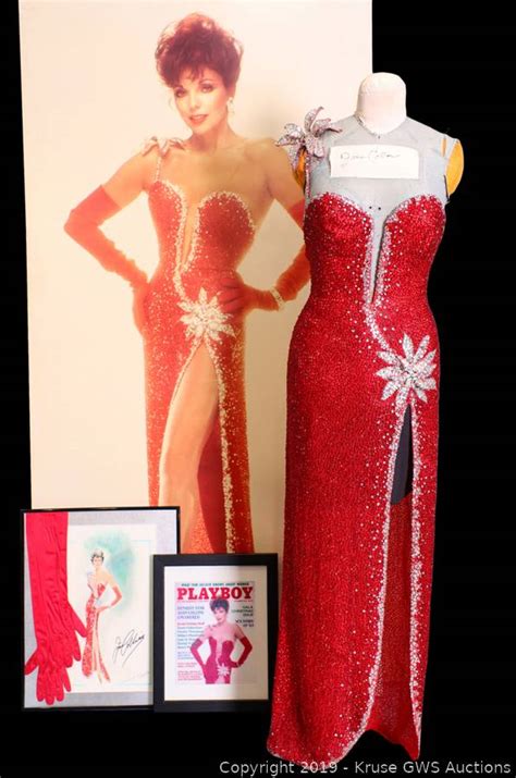 LEGENDARY DAME EVENT UPDATE GWS AUCTIONS JOAN COLLINS PLAYBOY