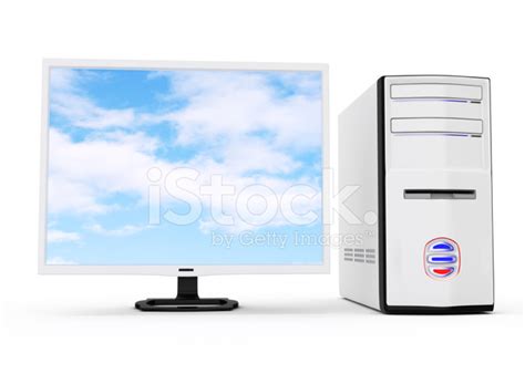 White Desktop Computer Stock Photo | Royalty-Free | FreeImages