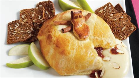 Baked Brie With Raspberry Preserves Recipe From