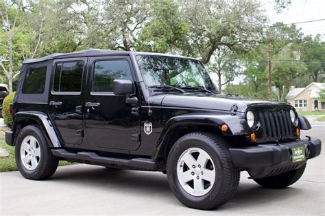 Used 2007 Jeep Wrangler Unlimited RWD Sahara For Sale 13 995