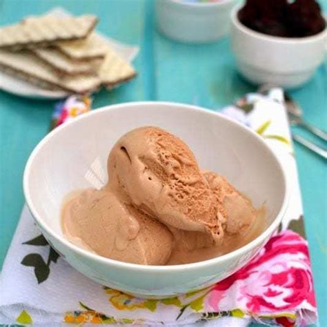 Milk Chocolate Ice Cream Recipe Quick Dessert Heyfood — Meal Planning App